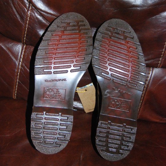 DR. Martens 1461 GHILLIE Black Smooth Leather Shoes US Men's size 8 Women's 9 - Picture 10 of 13